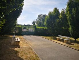 Entrée nouveau cimetière Mauregny En Haye