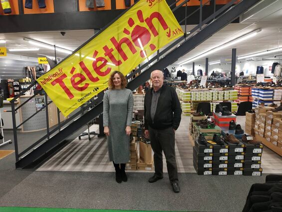 L'équipe du magasin Campana