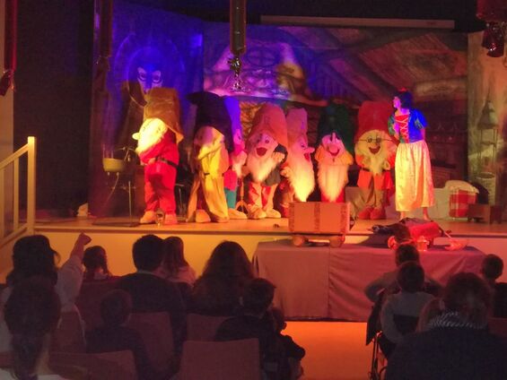 Spectacle blanche neige et les 7 nains