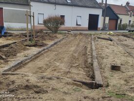 Remise en état des terrains de pétanque